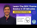 Learn the Divi Theme Basics in 20 Minutes ( WordPress Tutorial )