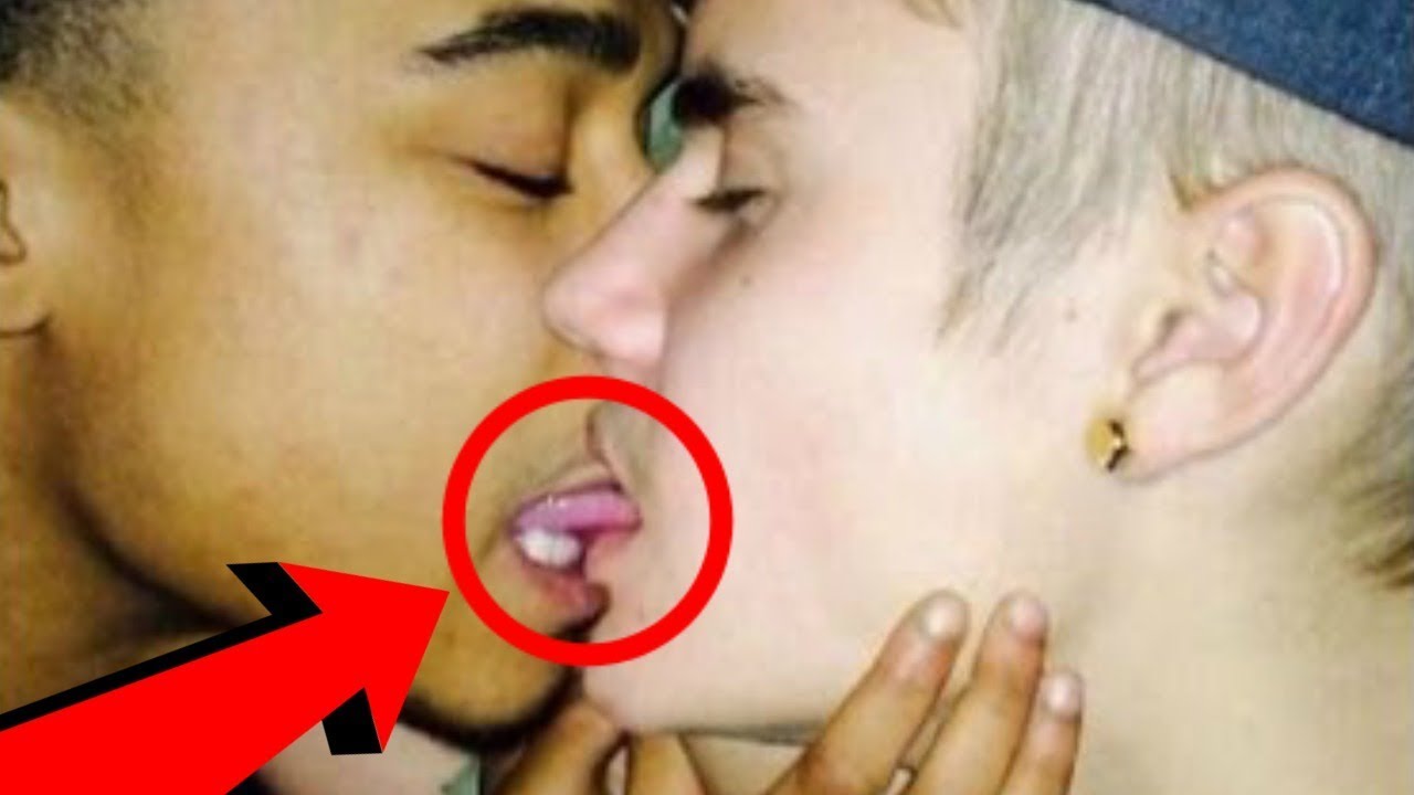 justin bieber, justin bieber gay, justin bieber kissing guy, domi...