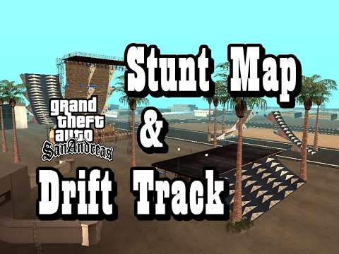 GTA San Andreas Mod : Drift track & Stunt map [ With Link Download] @mimmigames1796