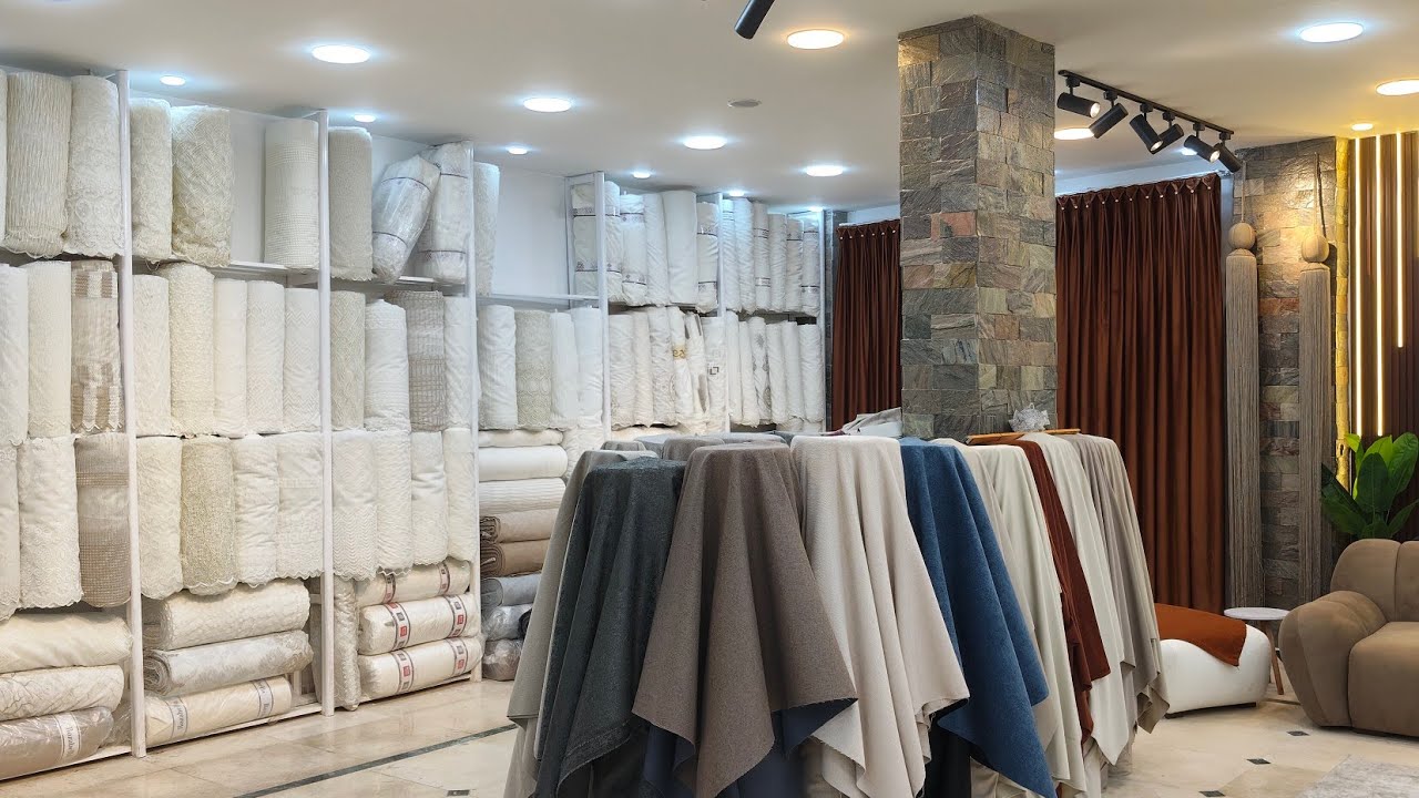 الدور الاول 👈ف مول أ تامر وجيه (الجزء الأول )من فيديو الستائر وقماش التنجيد