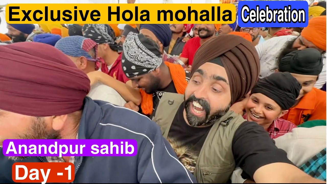 Welcome to Anandpur Sahib Hola Mohalla | Sikh Festival | HOLA MOHALLA