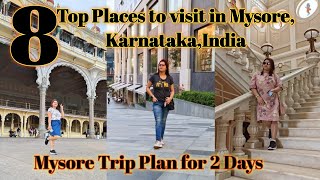 Mysore Top 10 Places to visit | Mysore Trip Plan for 2 days | 2023 Trip Plan in Mysore | Travel Vlog