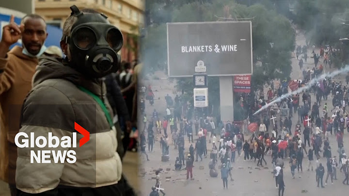 "They want to kill us": Anti-government protests take over Kenya