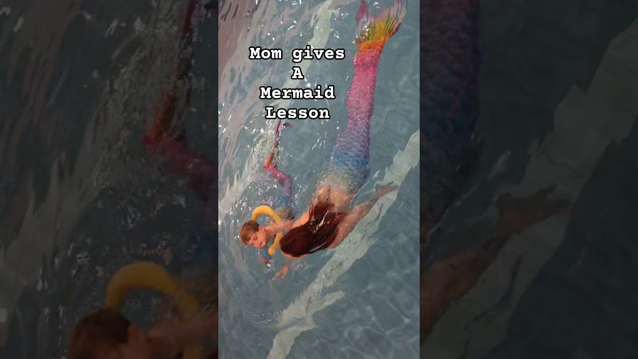 Mermaid #learntoswim #mermaidlove #mermaid #swimming #mermaidpool #pool #canada #family