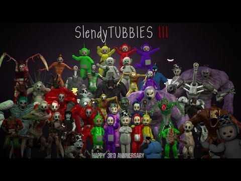 Slendytubbies 2D Revolution The End Part 2 v5.1.7 - Mountains (DAWN) Hard  Mode, 112