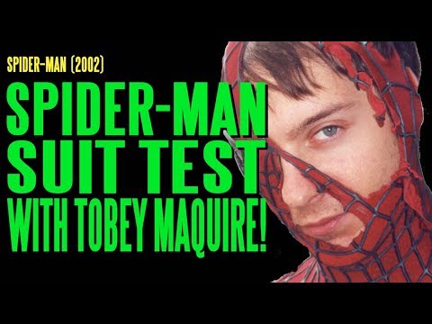 Spider-Man Suit Test with Tobey Maguire