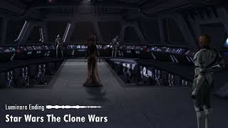 Star Wars The Clone Wars: Luminara Ending | Unreleased Soundtrack