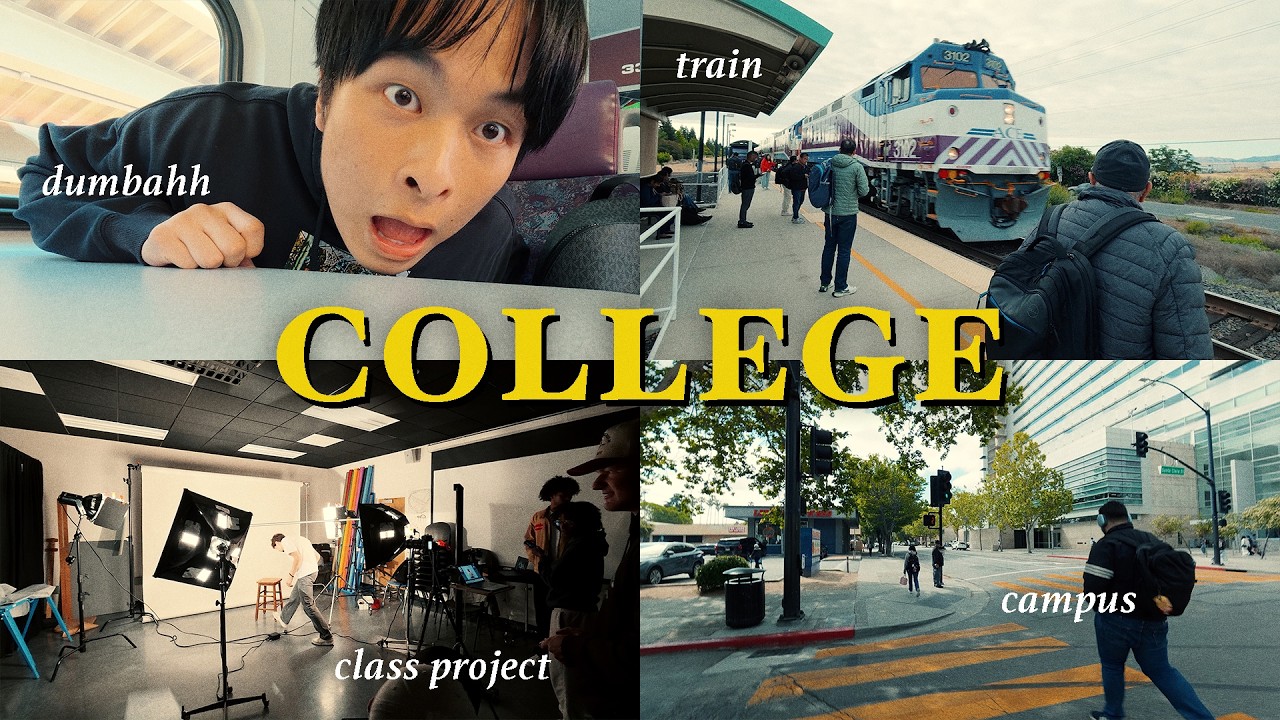 7 days until I graduate | commuting to college vlog