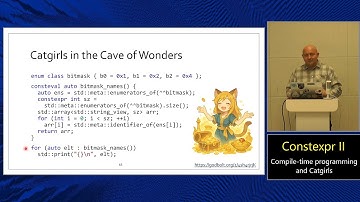 Lecture 11. Constexpr part II: Compile-Time Programming And Catgirls (MIPT, 2025-2026).