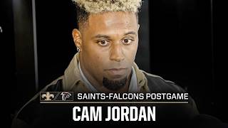 Cam Jordan talks Saints' MNF Loss to Falcons