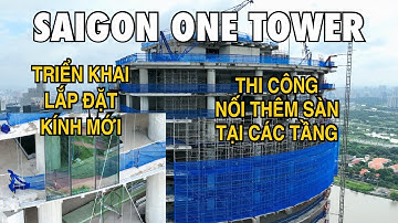 SaiGon One Tower Bắt Đầu Lắp Đặt Hệ Thông Kính Mới, Tháo Toàn Bộ Kính Cũ