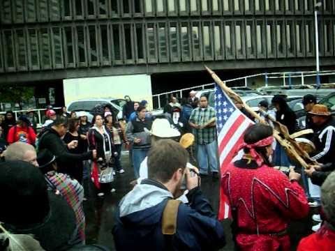 Justice march for John T. Williams, Shot Dead by Seattle police 2