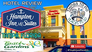We stayed at Hampton Inn next to Busch Gardens and here's what happened