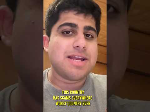 THIS IS THE WORST COUNTRY I EVER VISITED #Shorts