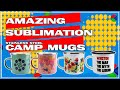 Sublimation Blank Camp Mug 11oz Awesome for Personalized Gifts