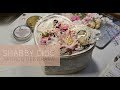 Мастер класс шебби микс медиа шкатулка сердце/Tutorial shabby mix media heart box