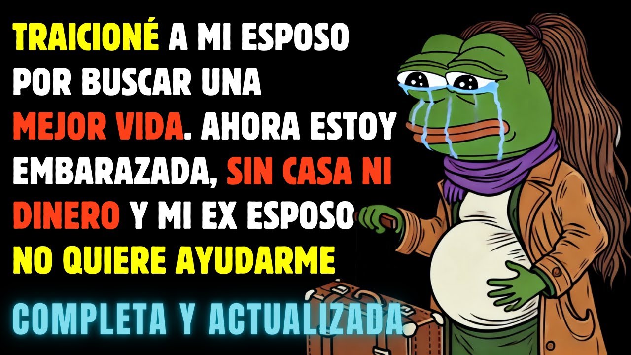 Fui INFIEL a mi buen esposo ahora que estoy EMBARAZADA y no tengo casa NO QUISO AYUDARME