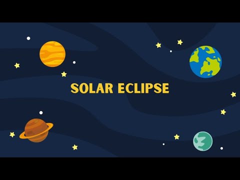 Solar Eclipse | Educational Videos for Kids - YouTube