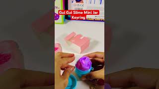 Gui Gui Slime Mini Jar Keyring #asmr #slime #satisfying #guigui #keyring
