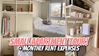 SMALL APARTMENT TOUR! + MY MONTHLY RENT EXPENSES 🇵🇭 | Tyra C.