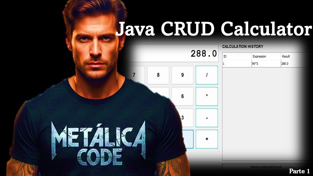 Criando uma Calculadora CRUD com Java Swing (Passo a Passo)  