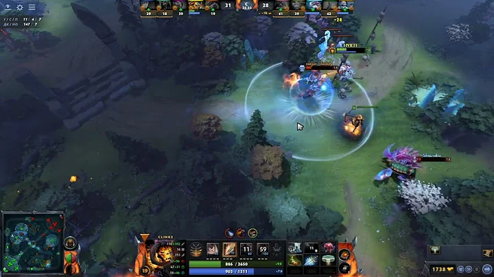 #dota2 #shorts #rampage #reels #clinkz