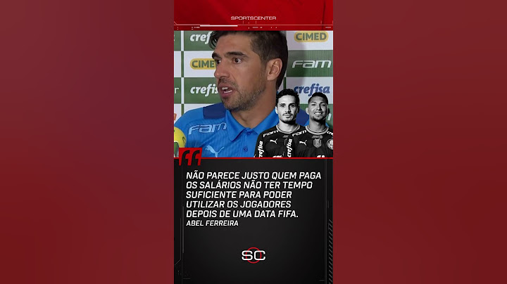 SAUDADES DE VEIGA E RONY 😫⚽ ABEL LAMENTOU A AUSÊNCIA DOS JOGADORES DO PALMEIRAS QUE FORAM CONVOCADOS