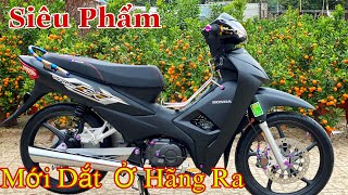 Lê Lĩnh Vlog | Siêu Phẩm Honda Wave A 110 Đen Nhám 2023 Mới_Cực Phẩm Wave  A 110 Mới Cứng Độ Full Đồ