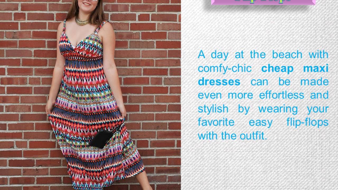 Best Footwear to Team with Maxi Dresses for Women YouTube