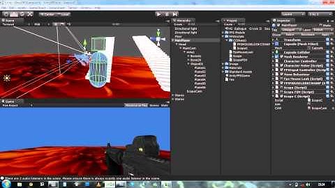 005 Unity 3d : FPS tutorial how to create a Gun Scope Using C(Sharp) -  (Basic)