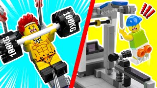 OBJECTS in LEGO: I Build a Lego Gym | FUNZ Bricks