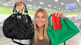 HUGE Goodwill Bins Purse Haul #haul #goodwillbins