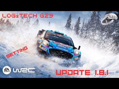 Видео: EA SPORTS WRC VR РЕЖИМ | 1.8.1 | Logitech G29 | Quest 3