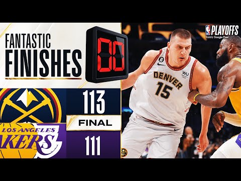 Final 3:04 WILD ENDING #1 Nuggets vs #7 Lakers - Game 4 | May 22, 2023