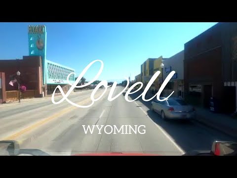 🚛🇺🇲 [4K] BEAUTIFUL AND CHARMING SMALL TOWN USA - Lovell, Wyoming