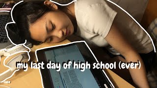 my last day of high school ever | senior year all nighter in quarantine by Joy Zou 3,290 views 3 years ago 11 minutes, 1 second