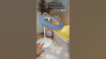 Best table lamp from amazon ☁️🫧🦢🤍#deskdecoration #aesthetic #pinterest #unboxing #amazonfinds