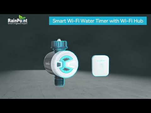 Smart Wireless Sprinkler Timer for Garden, Remotely Controlled
