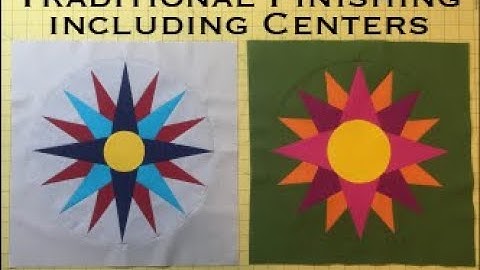 Traditional Finishing including Centers