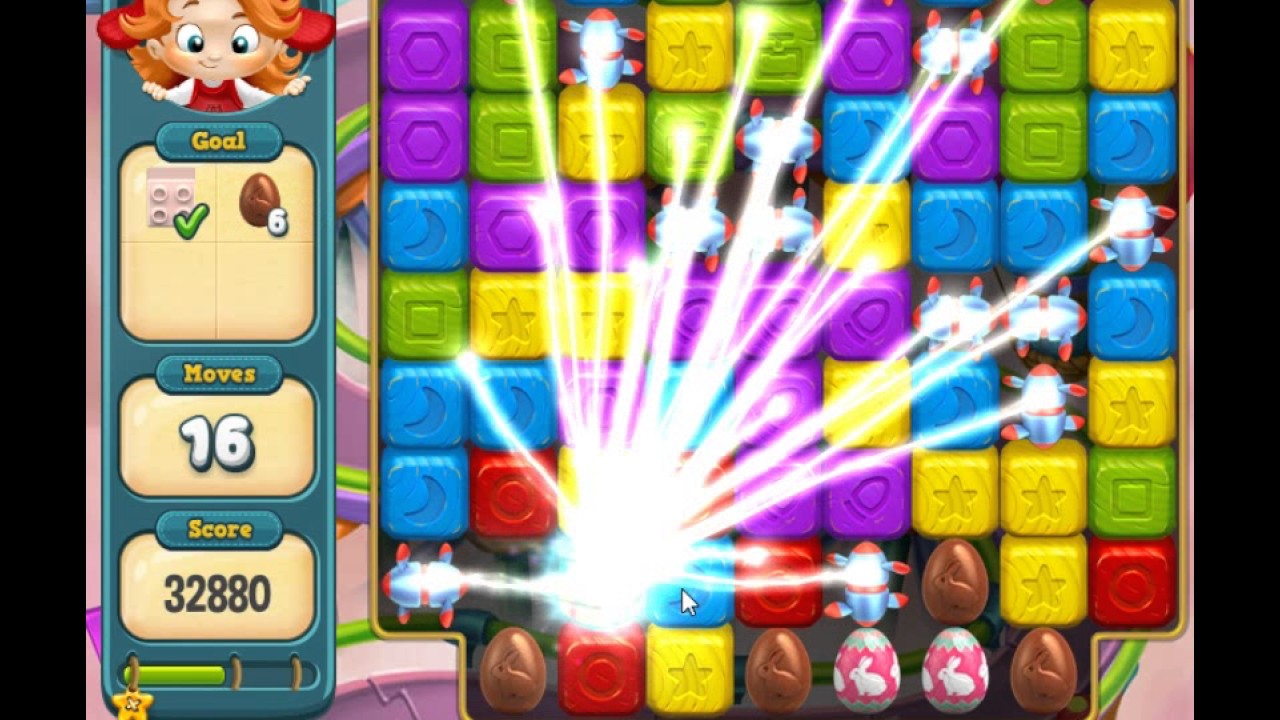 Toy Blast, level 287, no boosters 😈