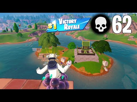 62 Elimination Solo vs Squads Wins (Fortnite Chapter 5 Season 2 Ps4 Controller Gameplay)