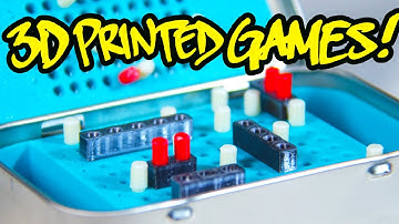 Ten Free 3D-Printed Board Games Too Silly for Stores