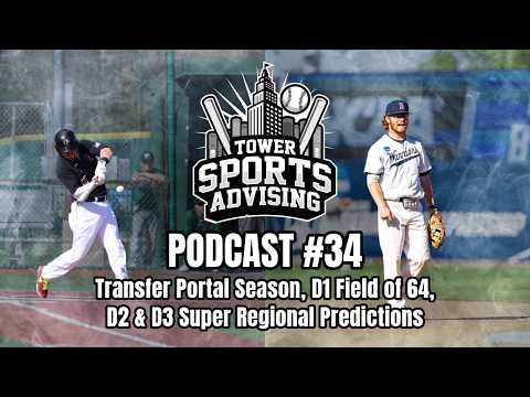 Tower Sports Advising Podcast #34: Transfer Portal Szn, D1 Field of 64, D2 & D3 Supers Predictions