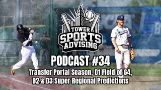 Tower Sports Advising Podcast #34: Transfer Portal Szn, D1 Field of 64, D2 & D3 Supers Predictions