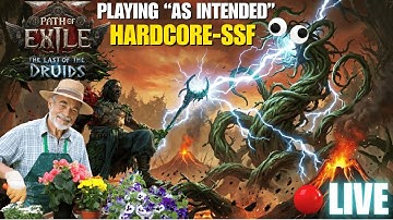 [HCSSF]🌿🐻0.4 DRUID - Playing "as intended" ⚡Guaranteed suffering!⚡