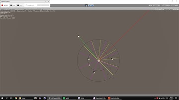 Q learning in Unity first approach