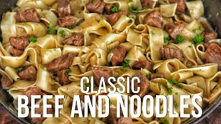 The Best Beef and Noodles Youll Ever Taste ( You Wont Believe How Easy It Is To Make)