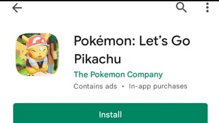 Pokemon Let's Go Pikachu On Playstore? || Last Knight FF ||