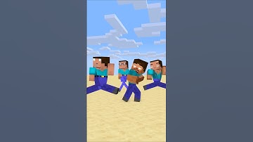 HELP Herobrine And His Friends To Run As Fast As They Can #friendship #shorts #trending #anime