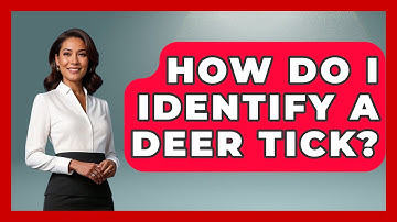 How Do I Identify A Deer Tick? - Exploring Campgrounds